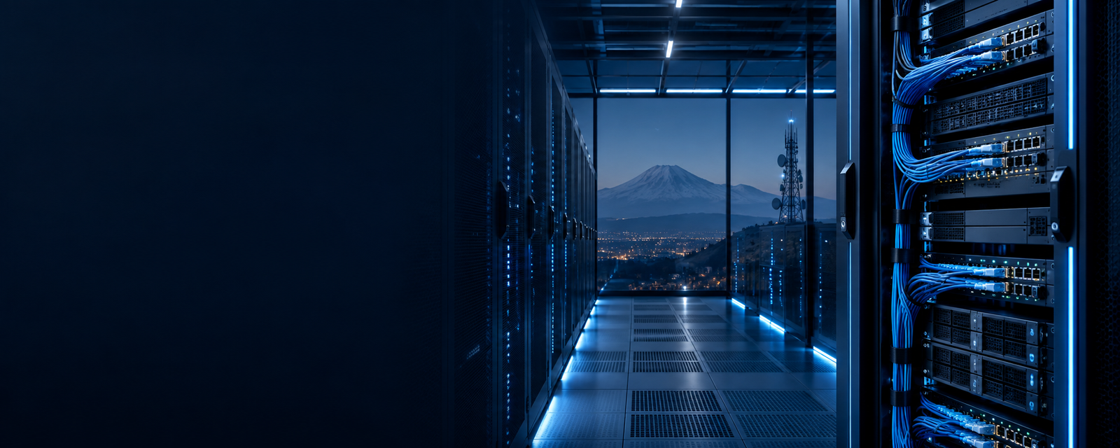 Enterprise network equipment and data center infrastructure supplied by Novera in Armenia